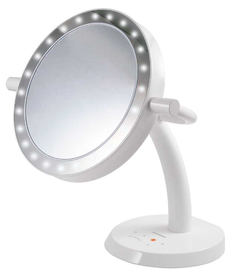 Makeup mirror with LED lights  Made in Korea